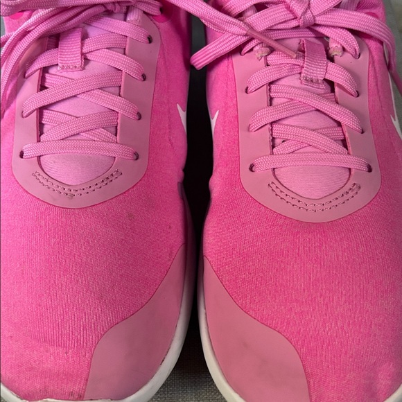 Nike Women's Bright Pink Athletic Shoes - Picture 2 of 6